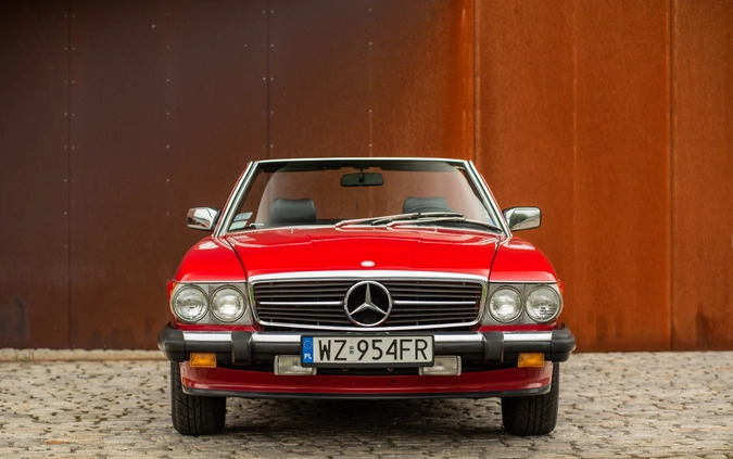 Mercedes-Benz SL cena 99000 przebieg: 270000, rok produkcji 1987 z Warszawa małe 596